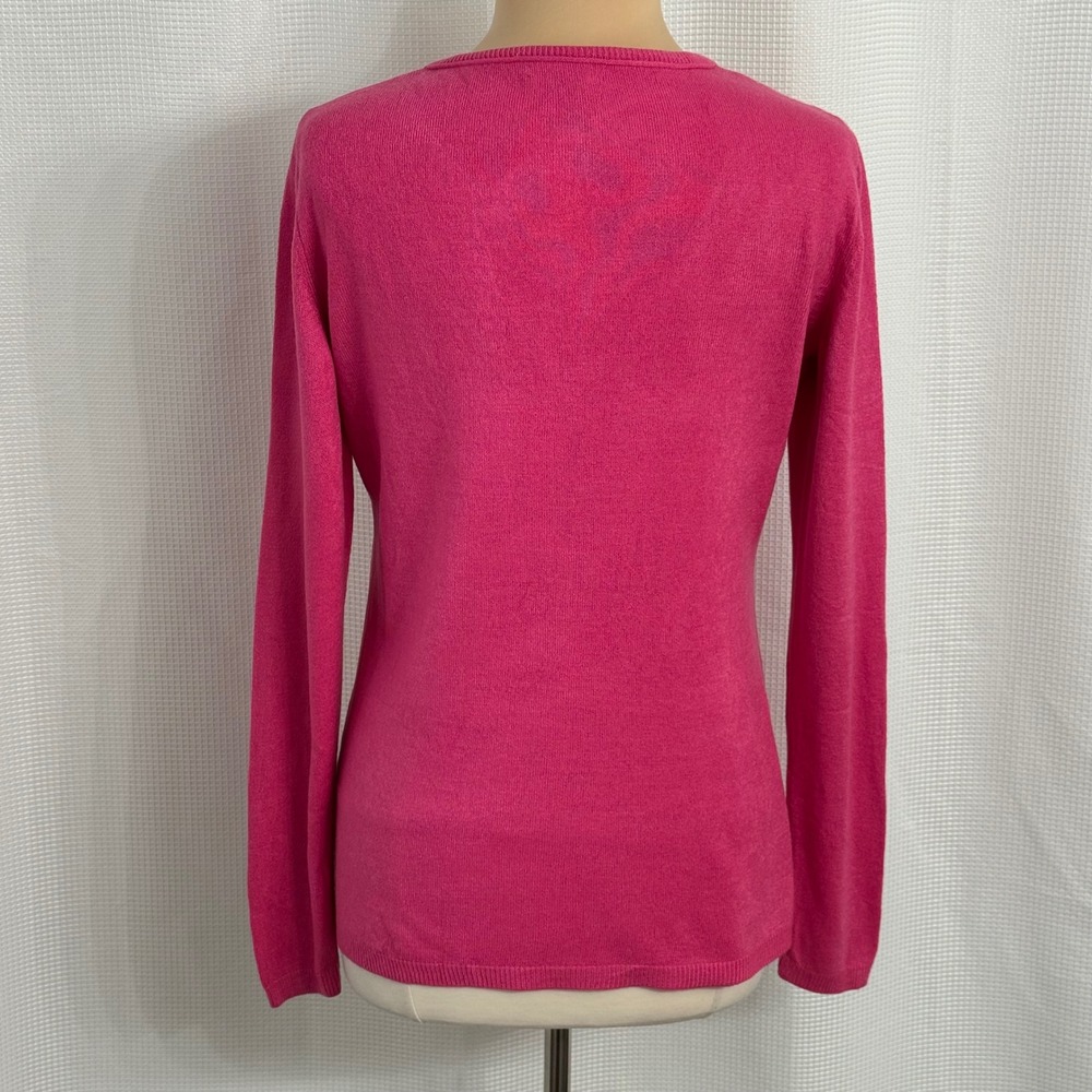 New York & Company Women's Long Sleeve V-Neck Pullover Sweater - Picture 6 of 7